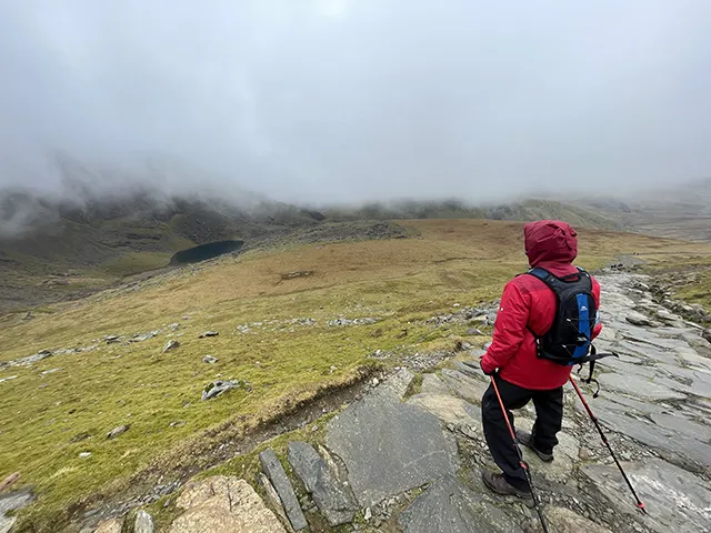 Liz - Climb Snowdon