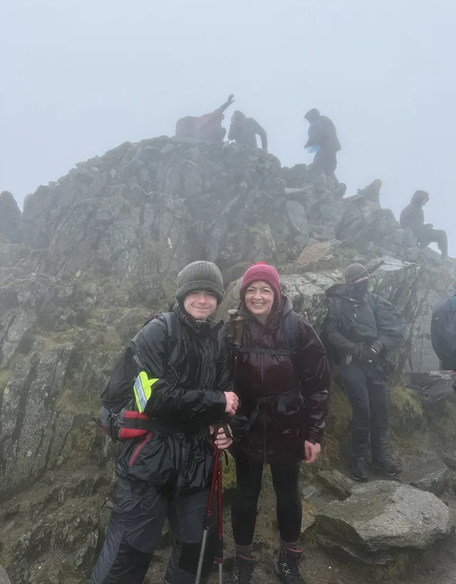 Vicky - Climb Snowdon