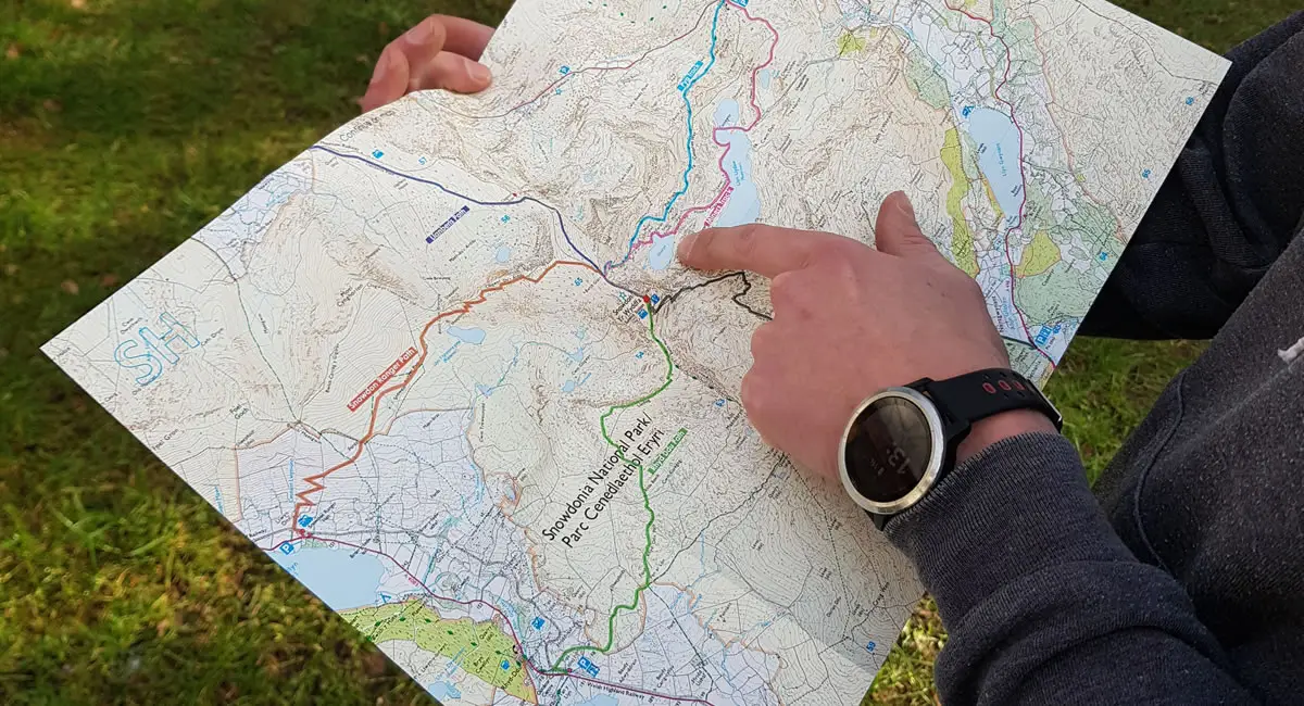 Climb Snowdon - Yr Wyddfa (Snowdon) Dinky Map